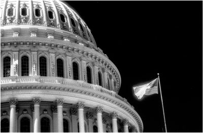 Capitol Dome in Infrared