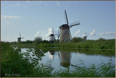 NETHERLAND WINDMILLS AT KINDERKIJK