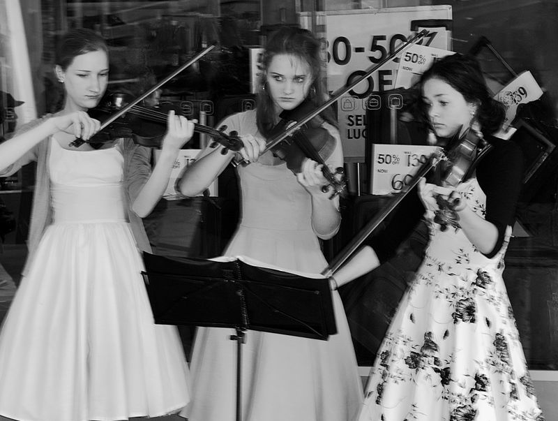 Singing for a good cause The Mall Brisbane