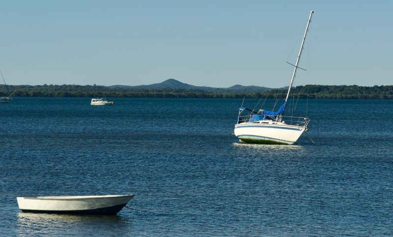 low tide