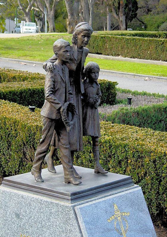 widow and children