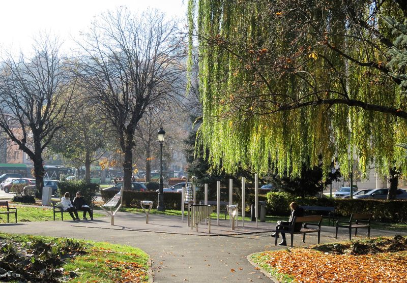 sunny autumn day