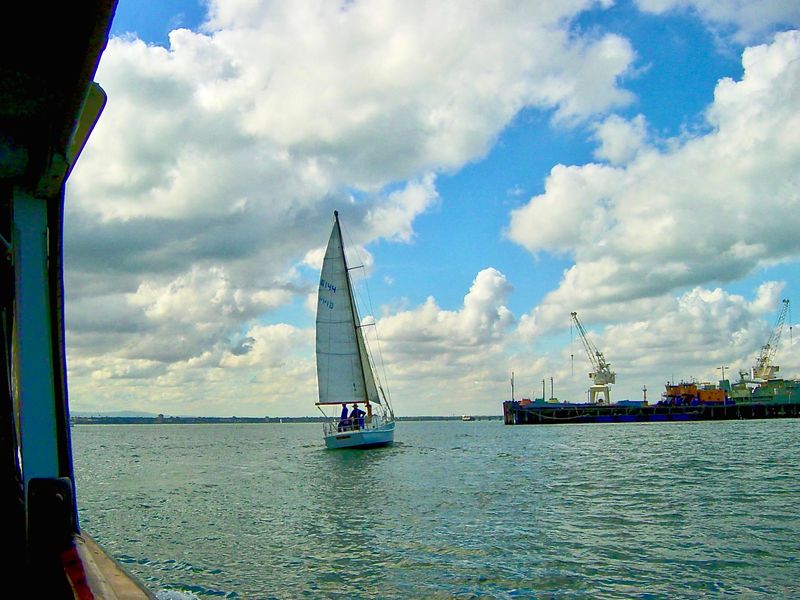 on the bay