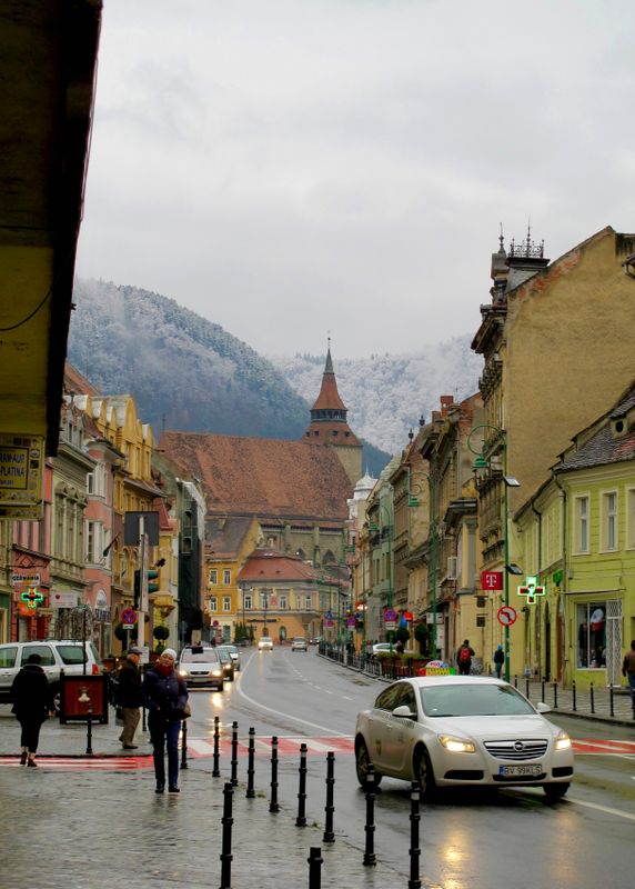 Main Street Brasov - Kronstadt November