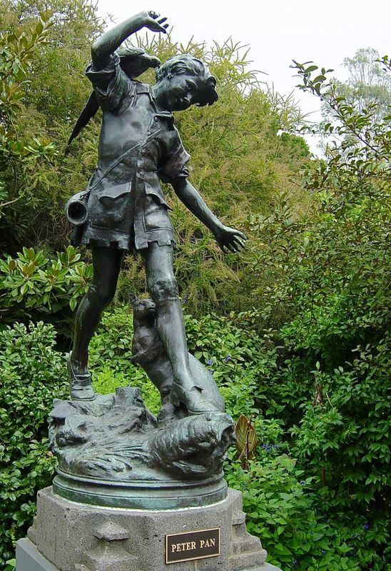 Peter Pan Statue by Paul Raphael Montford