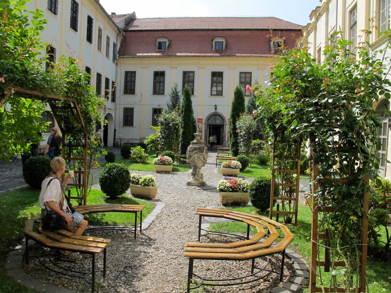Brukenthal Museum Courtyard