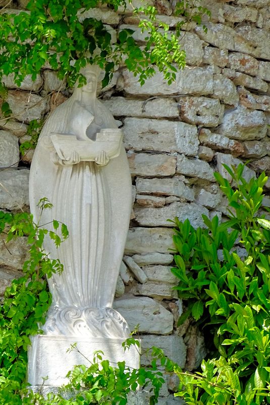 Stella Maris statue by Queen Maria of Yugoslavia