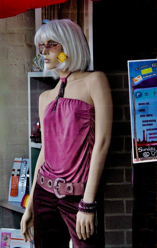 Acland St St Kilda shop window