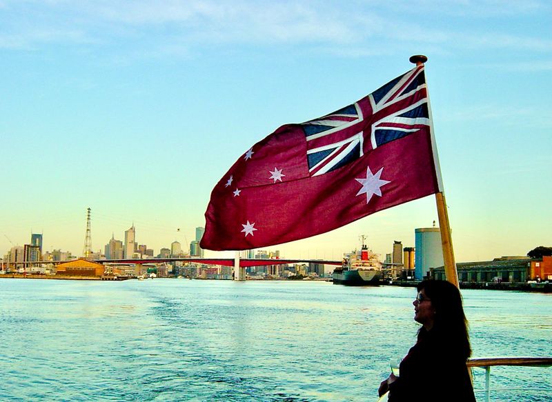 Australian red ensign