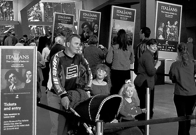 All family coming to the Expo