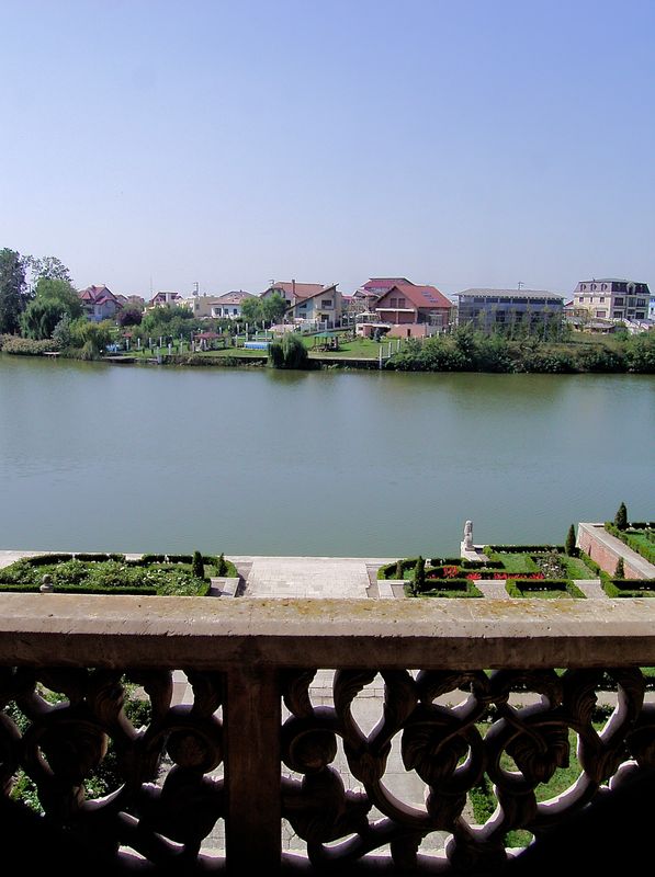 Palace lake side landscaped terraces 