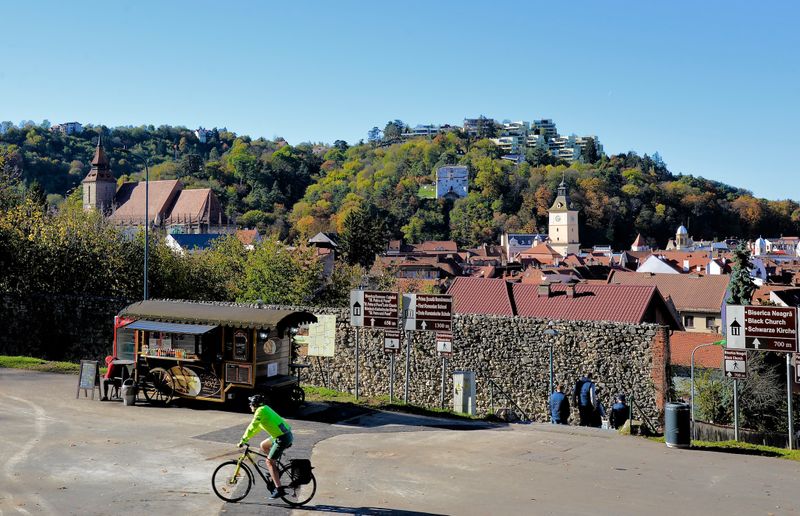 The merry old town of Brașov