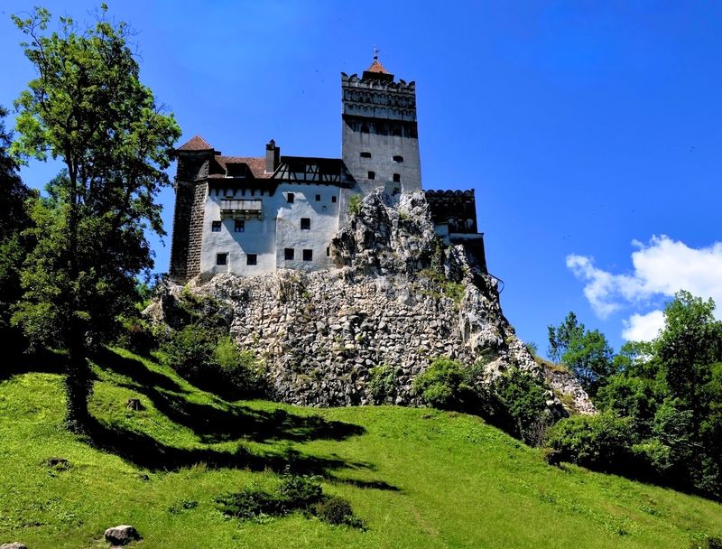Bran Castle View from The Castle's Park