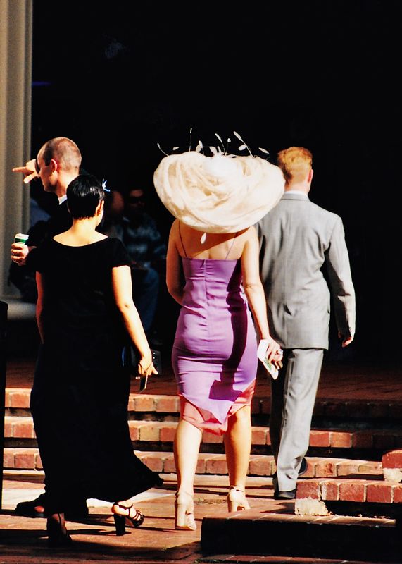 Dressed for Caulfield Cup