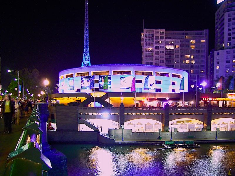 Arts Centre Spire - Southbank - view from Princes Bridge