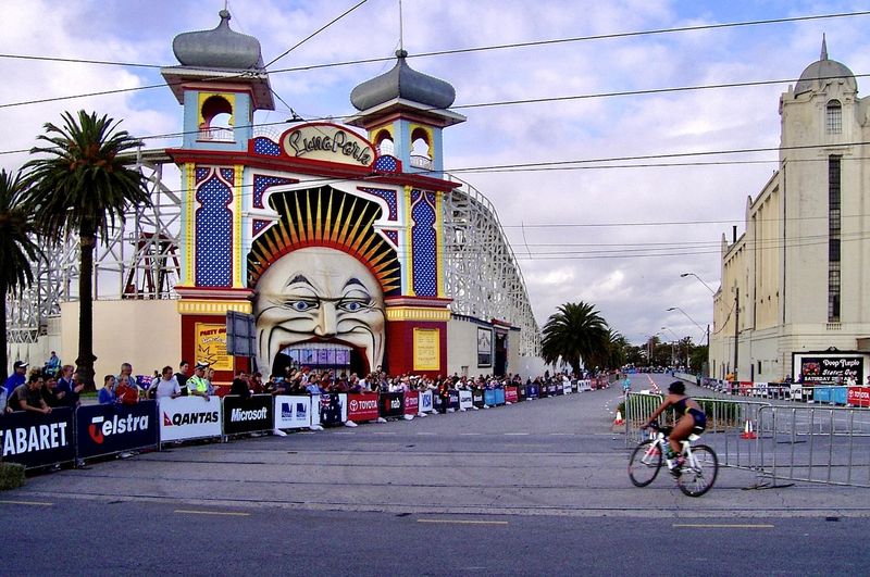 Luna Park and Palais Theatre corner