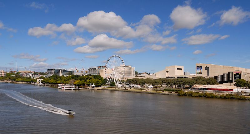 Boating on Brisbane River