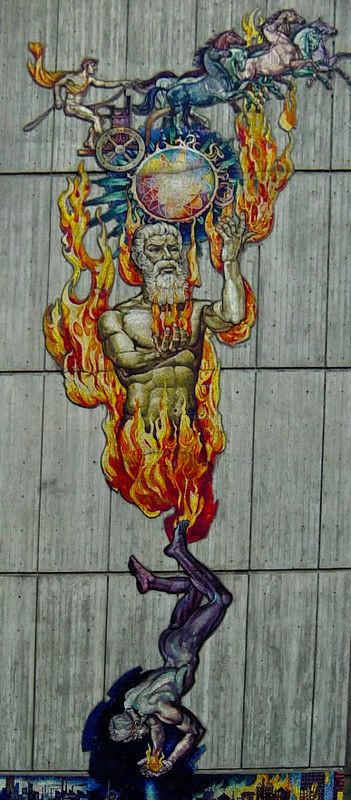 The Legend of Fire Mural