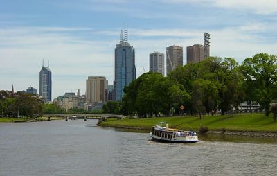 Yarra River a place of leisure Melbourne
