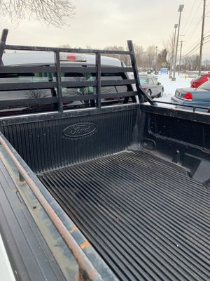 Heavy Duty, 8ft Box with bedliner and HD Rails