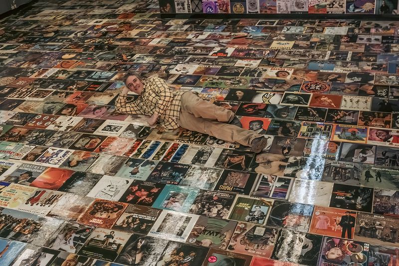 Album Covered Flooring @ Blue Arrow Records