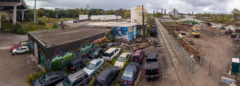 West 3rd + Quigley Avenue Panorama -Cleveland Ohio