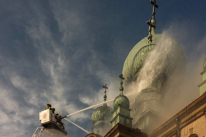 St. Theodosius Fire Cleveland OH