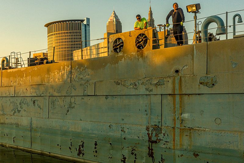 Navigating the 'Crooked' River' in Cleveland Ohio