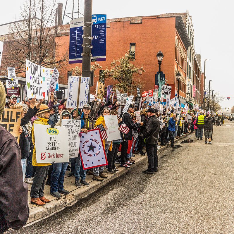 Hands Off Rally -Cleveland OH