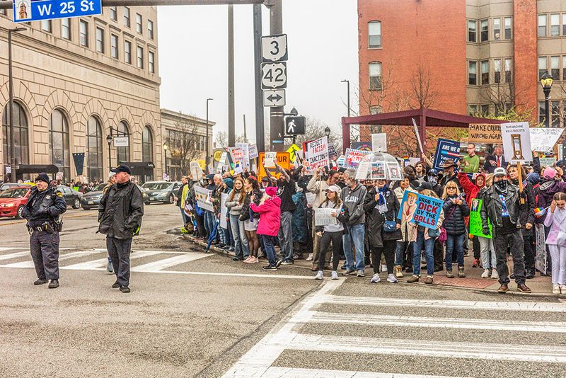 Hands Off Rally -Cleveland OH