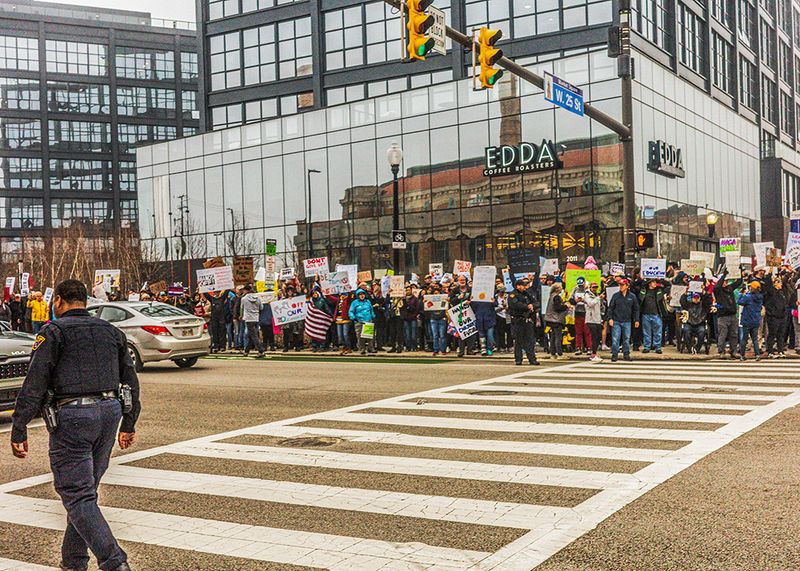 Hands Off Rally -Cleveland OH