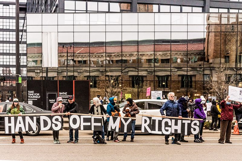 Hands Off Rally -Cleveland OH