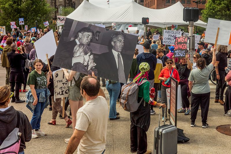 NO KINGS Protest @ Cleveland Ohio