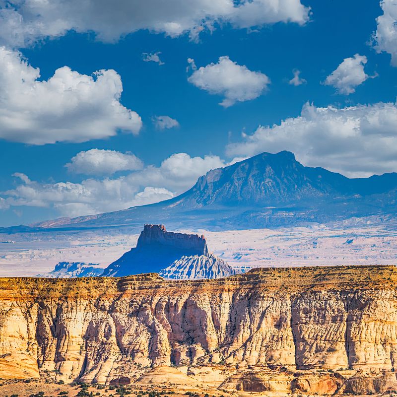 Factory Butte and the Henrys