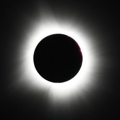 2024 total eclipse - Fort de Chartres IL