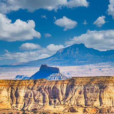 Factory Butte and the Henrys