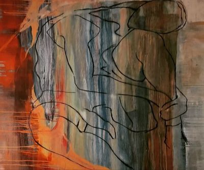 Revisitation of a Schiele (Just for fun)