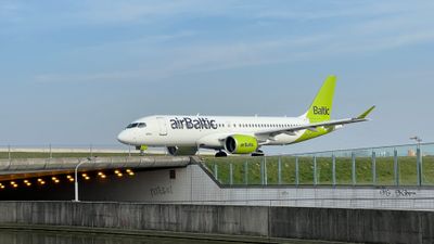 YL-ABC Air Baltic Airbus A220-300 (BD-500-1A11) - MSN 55127