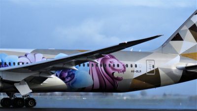 A6-BLR Etihad Airways Boeing 787-9 Dreamliner - MSN 39663 painted in ADNOC - Choose Singapore