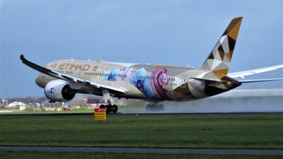 A6-BLR Etihad Airways Boeing 787-9 Dreamliner - MSN 39663 painted in ADNOC - Choose Singapore