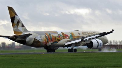 A6-BLT Etihad Airways Boeing 787-9 Dreamliner - MSN 39667 (ADNOC - Choose Italy colours Dec 2019)