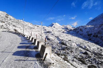 Snowy road