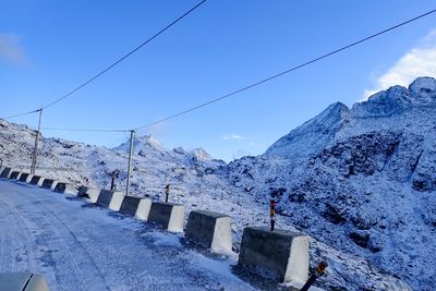 Snowy road