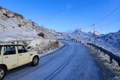 Snowy road