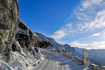 Snowy road
