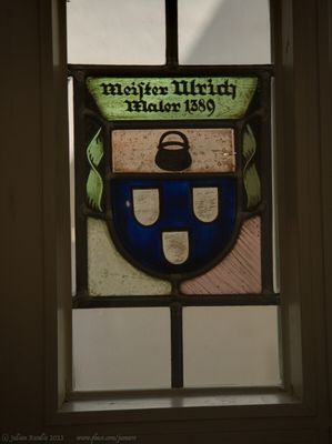 Heraldry in stained glass