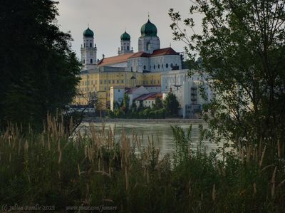 Passau cathedral from Innstadt
