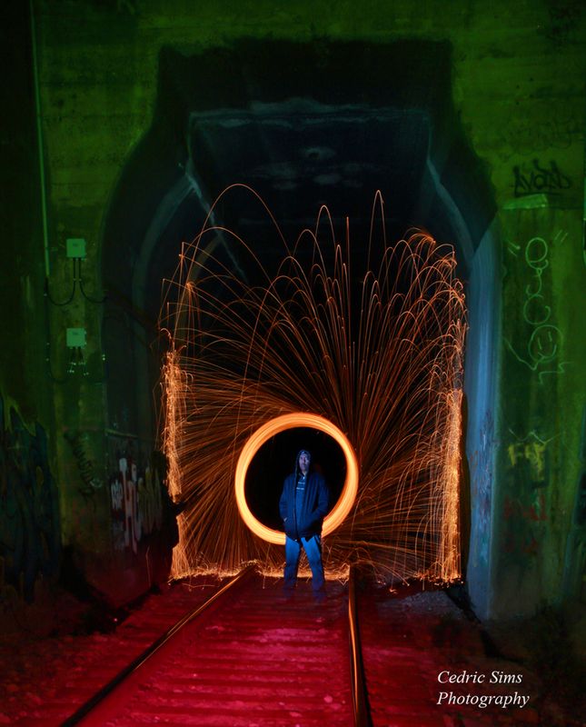 Light Painting in Martinez, Ca.