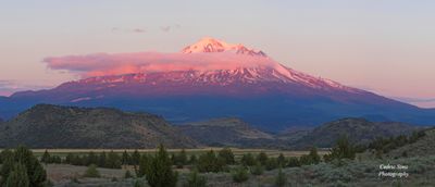 Mt Shasta glow 2012