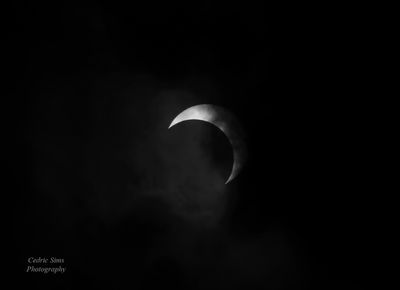 Annular Solar Eclipse 2023 viewed from Elk Grove,  California